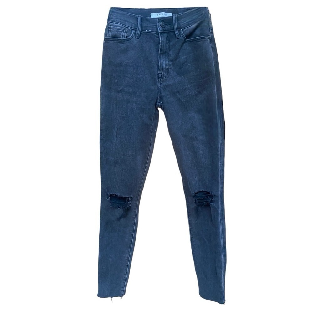 PACSUN High Waisted Distressed Legging I Size: 22